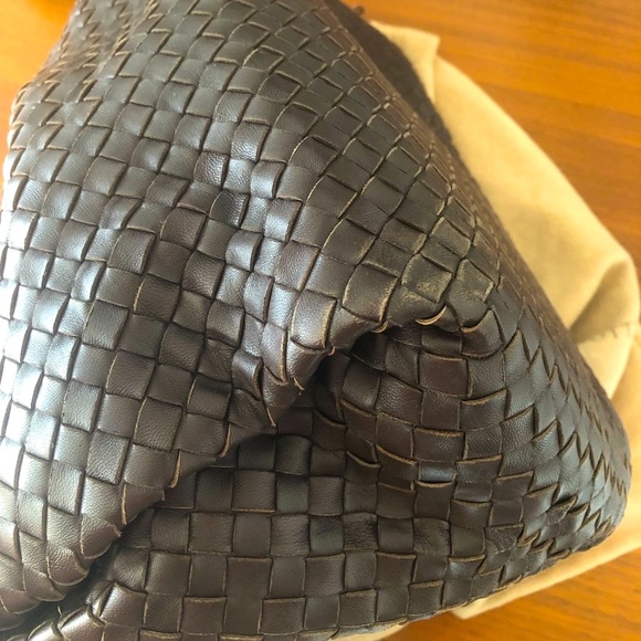 Bottega Veneta Intrecciato Woven Leather Satchel - Picture 13 of 15